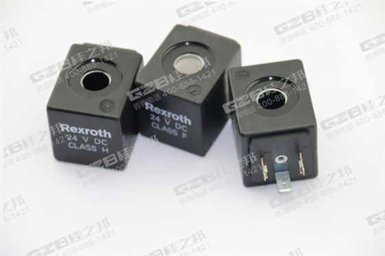 力士樂電磁閥線圈24VDC 福田雷沃挖掘機配件 Rexroth-24VDC