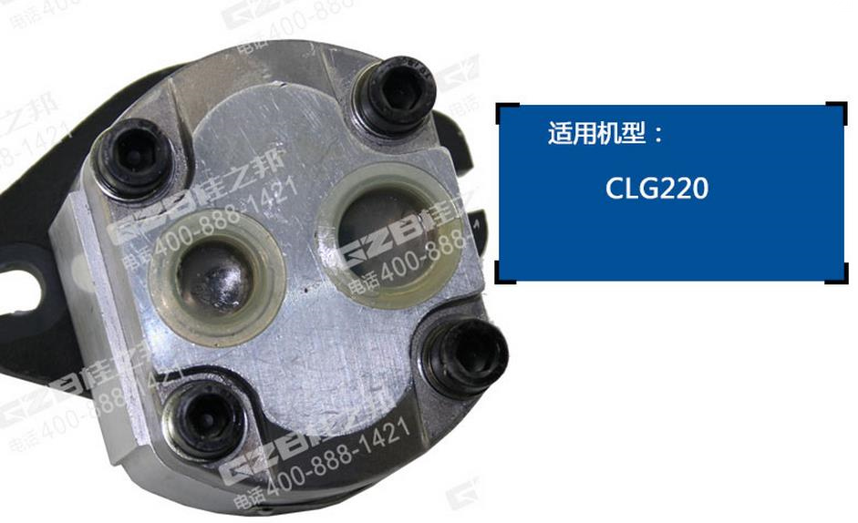 CLG220挖掘機齒輪泵